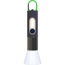 Odea Hepu HP-836 Su Geçirmez Uzun Menzilli LED El Feneri – 5730 LED 5V USB Şarjlı Taşınabilir Askılı Tasarım