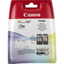 Odea Canon PG-510/CL-511 Multıpack Orijinal 2'li Mürekkep Kartuşu Seti 2970B010
