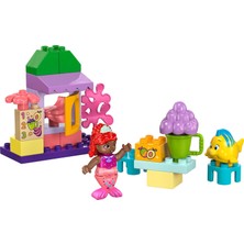 Odea LEGO Duplo Disney Ariel ve Flounder’ın Kafe Standı 10420-2 Yaş ve Üzeri Çocuklar Için Küçük Deniz Kızı Içeren Eğitici Oyuncak Yapım Seti (22 Parça)