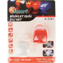 Odea Caselka Bisiklet Gidon Işığı, Led, Ikili Set, 30X8