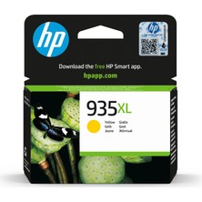 Odea Hp 935XL Orijinal Mürekkep Sarı Yüksek Kapasiteli 825 Sayfa 1-Paket Ambalaj Farklı Olabilir.
