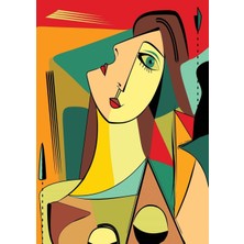 Odea Nova Puzzle : 1000 Parça Kübist Portre Puzzle