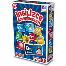 Odea Ingilizce Öğreniyorum 52 Parça Puzzle