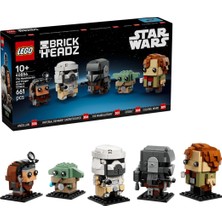 Odea LEGO 40856 Brickheadz The Mandalorian And Grogu: Allies & Villains