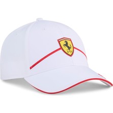 Odea Puma Ferrarı Race Bb Cap Erkek/unisex Şapka, Puma White, M