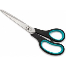Odea Orret Home Paslanmaz Çelik Makas 23.5 Cm, Ergonomik Kaymaz Saplı Ev Tipi Çok Amaçlı Makas, Kumaş Makası, Mutfak Makası, Kağıt Kesme Makası, Dikiş, Hobi, El Işi, Ofis ve Günlük Kullanım Için Makas