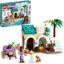 Odea LEGO │ Disney Asha Rosas Şehrinde 43223 6 Yaş ve Üzeri Çocuklar Için Dilek Filminden Koleksiyonluk Yaratıcı Oyuncak Yapım Seti 154 Parça