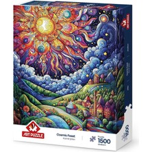 Odea Art Puzzle Kozmik Şölen 1500 Parça Puzzle