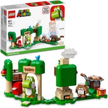 Odea Lego® Super Mario™ Yoshi’nin Hediye Evi Ek Macera Seti 71406-6 Yaş ve Üzeri Çocuklar Için Oyuncak Yapım Seti (246 Parça)