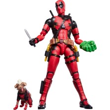 Odea Marvel Legends Serisi Dogpool ve Deadpool, Marvel Studios'un Deadpool & Wolverine Film Koleksiyonu, 15 cm Aksiyon Figürü Hediyesi
