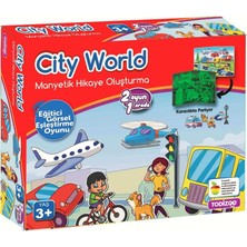 Odea Todizoo City World Manyetik Hikaye Oluşturma Kutu Oyunu