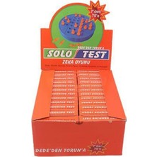 Odea Solo Test Zeka Oyunu 24 Adet Nostalji Kutu Oyunu A Kalite Hediye Paketi ile Birlikte