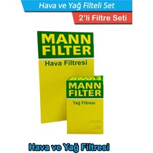 Odea Mercedes Sprinter Euro 5 Mann Filter Filtre Bakım Seti Hava+Yağ Filtresi