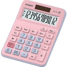 Odea Casio MX-12B-PKLB Açık Pembe+Açık Mavi 12 Hane Masa Üstü Hesap Makinesi