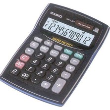 Odea Casio WM-220MS-BU 12 Hane Mavi Suya-Toza Dayanıklı Masa Üstü Hesap Makinesi