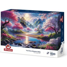 Odea Art Puzzle Kiraz Çiçeği Vadisi 1500 Parça Puzzle