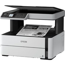 Odea Epson Ecotank M2170 A4 Mono Çok Fonksiyonlu Yazıcı, Wi-Fi + Ethernet, Çift Taraflı, Siyah Beyaz, Tarayıcı + Fotokopi