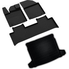 Odea Ferrous Autoaccessories Togg T10 x ile Uyumlu 4d Paspas ve 3D Bagaj Havuzu 2023 ve Üstü