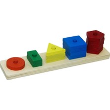 Odea The Season Toys Playwood Siindir Kutuda Ahşap Geometrik Şekiller