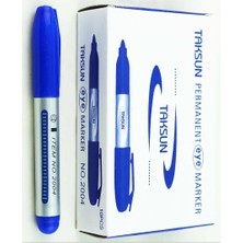 Odea Permanent Marker Keçeli Koli Kalemi 10 Adet Mavi