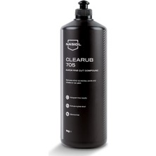 Odea Nasiol Clearub 705 Araç Çizik,hare Giderici Pasta Cila-1 Kg-Boya Koruma Parlatma Wax, Detailing, Güçlü Çizik Alıcı Araç Pasta Cila, Boya Koruyucu ve Parlatıcı Oto Polisaj