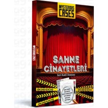Odea Mysterious Cases Sahne Cinayetleri, Seri Katil Dosyası, Dedektif Temalı Kutu Oyunu, 16+ Yaş