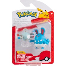 Odea Pokemon Battle Figürleri, Magnemit ve Azumarill 2'li Paket