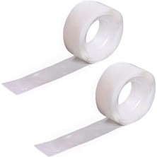 Odea Wonkey Toys - 2 Adet Çift Taraflı Yapışkan Balon Yapıştırma Bandı, Sticker Damla Modeli ve Uçan Balon Aparatı Yapıştırıcı