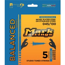 Odea Mark Bass Balanced Studio Tuned Nps On Stainless Steel 45-130 5 Bas Teli
