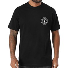 Odea Tişört Mc Pamuk Logo – Versace Jeans, Siyah, M