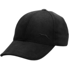Odea Slazenger Panther Logo Sılva Unisex Şapka Siyah / Siyah