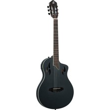 Odea Ortega Guitars Tourplayer Rtpstd-Sbk Elektro Klasik Gitar (Siyah)