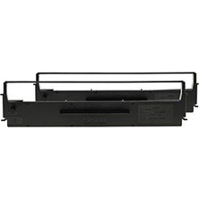 Odea Epson C13S015614 LX300 Yazıcı Renk Şeridi-2 Twin Pack, Siyah/naylon