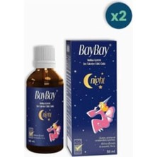 Baybay Damla Night Melisa Içeren Bitkisel Damla 50 ml 2 Adet