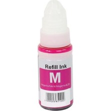 Odea Canon ile Uyumlu GI-490M,GI-590M Kırmızı Mürekkep 70ML./SISE