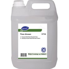 Diversey Titan Alcosan VT10 Alkol Bazlı Yüzey Dezenfektanı 5 L (4,8 Kg)
