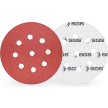 Odea Sgs Cırtlı Zımpara Ao, 225 Mm, 80 Kum, 8+1 Delikli, 10 Adet