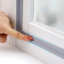 Odea Bolivia's Pencere Contası, Premium Ses ve Isı Yalıtım Bandı, 4 Metre Uzunluk, Kapı ve Pencere Kenarları Için, Rüzgar ve Toz Geçirmez, Kolay Uygulanabilir