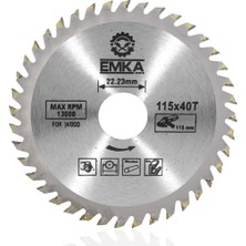 Odea Emka Ahşap Kesme Sunta Testeresi 115 mm 40 Diş
