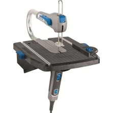 Odea Dremel MS20 Moto-Saw Tezgahüstü Kıl Testere (Dekupaj Testeresi), 1 Bağlantı Parçası + 5 Aksesuar, Alaşım Çelik Bıçak