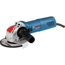 Odea Bosch Professional Avuç Taşlama Makinesi Gwx 750-125, Mavi (750 W, X-Lock Için - Aksesuarlar, Disk Çapı: 125 Mm, Kartonda)
