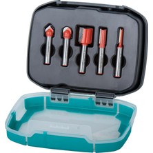 Odea Wolfcraft 8753000 1 x Ürün Yelpazesi Hm Kesici Plastik In, 5-Parçalı