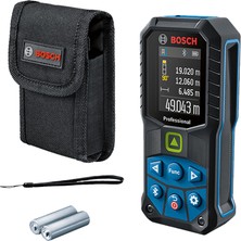 Odea Bosch Professional Measurement Measurement Glm 50-27 Cg Yeşil Lazerli Uzaklık Ölçer, 50 Metre, Koruma Çantası, El Kayışı, 2 Pil