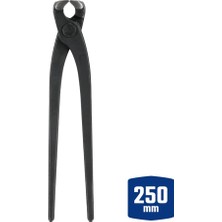 Odea Workpro WP231123 Profesyonel Betoncu Kerpeteni, 250MM, Cr-V Çelik, Siyah Manganez Fosfat Kaplama