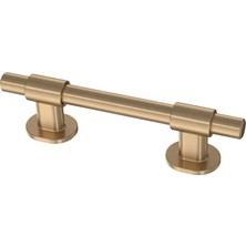 Odea Franklin Brass Bar Ayarlanabilir Dolap Çekeceği, 1-3/8" Ila 4" (35-102MM), 5'li Paket, Şampanya Bronz P44364-CZ-B