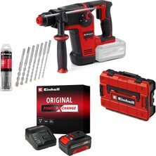 Odea Einhell Tp-Hd 18/26 Li Bl Akülü Kırıcı Delici Seti (4,0 Ah Akü ve Şarj Cihazı, 7 Parça Uç Seti Dahildir)