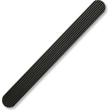 Odea Aytuğ Geniş T Çizgili Oval Siyah Çekmece Kulp 480 mm Modern Şık Mobilya Dolap Kapak Kulpu