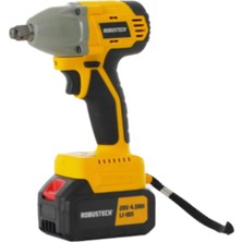 Odea Robustech CW-20B 20V Kömürsüz Akülü Somun Sökme (Impact Wrench) – Brushless Motorlu, Yüksek Torklu, 1/2 Inç Kare Uçlu, Çift Akülü Lastik, Cıvata ve Somun Sökme Makinesi (Oto Bakım)