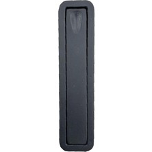 Odea Zxx 978 Sürme Kapı Alından Çekilen Gömme Kulp 96 mm Siyah Renk 16 x 2.5 cm
