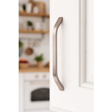 Odea 5'li 608/160/02 Alüminyum Kulp | 160 mm Aks Aralığı | Modern Inox Dolap & Çekmece Kulpu